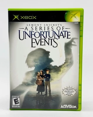 Lemony Snicket's A Series of Unfortunate Events CIB Original Xbox TESTADO 2004 - Imagem 1 de 4