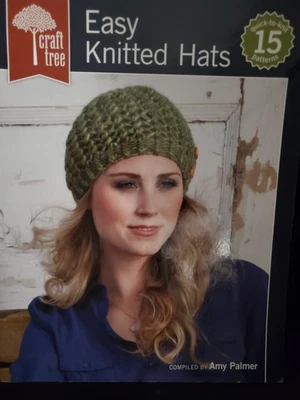 EASILY KNITTED HATS BY CRAFT TREE 15 PATTERNS - Image 1 of 4