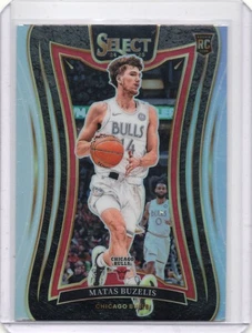 2024-25 Panini Select - Concourse Matas Buzelis #384 Silver Prizm (RC) Bulls - Picture 1 of 2