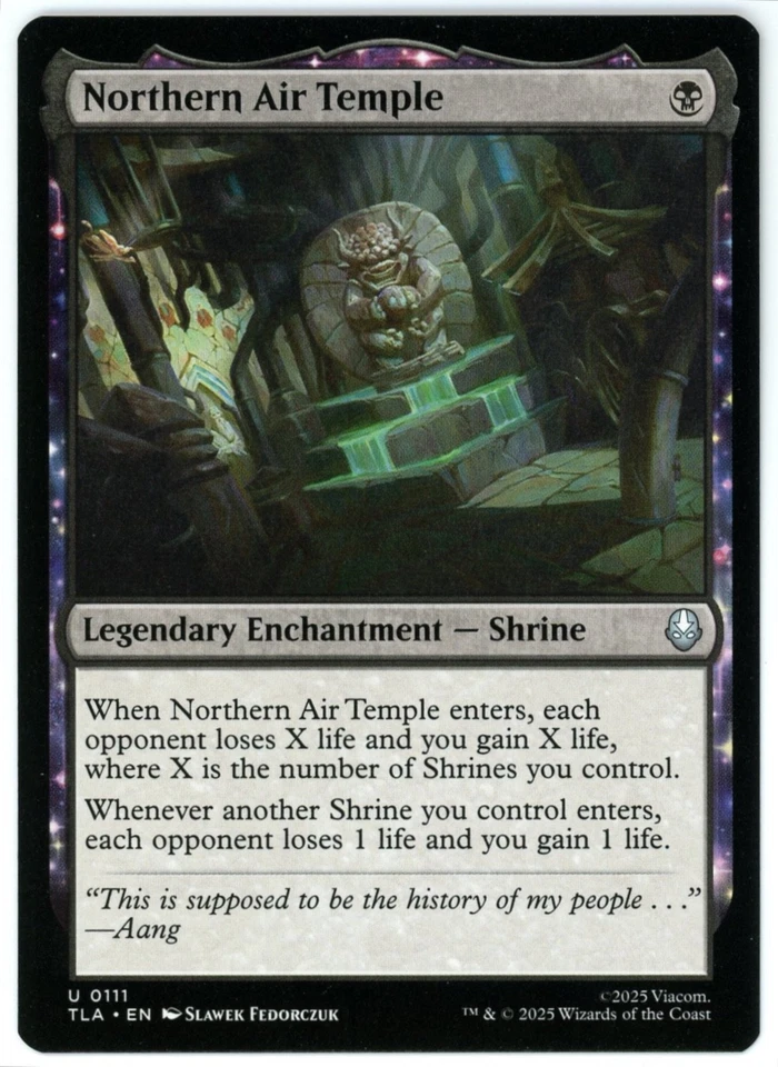 Northern Air Temple - 0111 - Avatar: The Last Airbender TLA - MTG - NM/M - Image 1 of 1