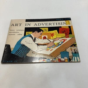 Art in Advertising David K. Stone 1961 Illustrated Guide Pitman - Picture 1 of 9