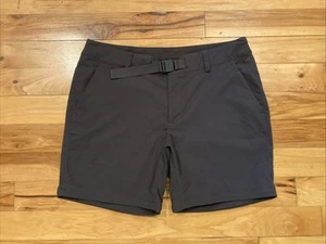The North Face Gray Nylon Stretch Belted Casual Hiking Shorts TAG 14 Fits 34 x 7 - Picture 1 of 11