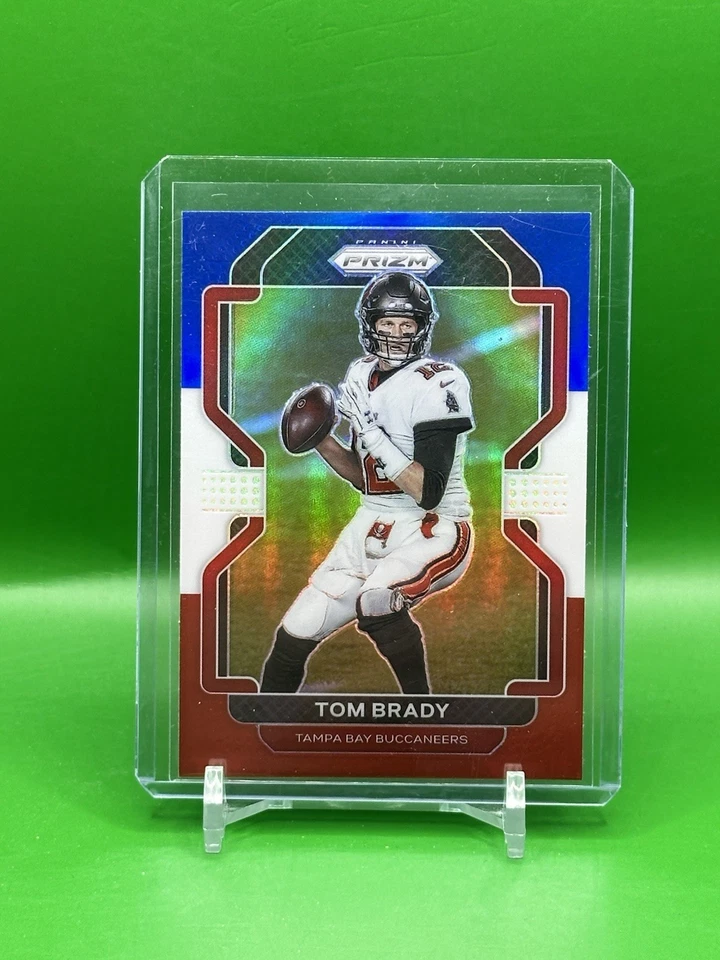 2021 Panini Prizm - Tom Brady #294 Red White & Blue Prizm - Image 1 of 1