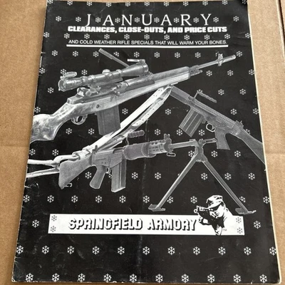 1987 SPRINGFIELD ARMORY JANUARY CLEARANCES, CLOSEOUTS AND PRICE CUTS , 18 PAGES - Image 1 of 3