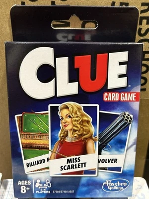 Clue Card Game by Hasbro Gaming – Mystery Detective Family Game Ages 8+ - Image 1 of 2