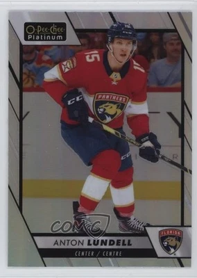 2023-24 O-Pee-Chee Platinum Rainbow Anton Lundell #52 - Image 1 of 2
