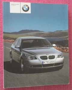 BMW 5 SERIES SALOON (2003 - 2007) OWNERS MANUAL - HANDBOOK - USER GUIDE. - Picture 1 of 6