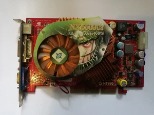 MSI GeForce NX 6600 GT 128MB GDDR3 SDRAM AGP 8x DVI VGA S-VIDEO + Verpackung - Bild 1 von 5