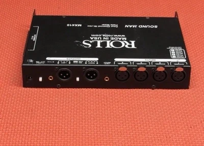 Rolls Sound Man Model MX410 4-Channel Stereo Field Mixer *Tested* - Image 1 of 4