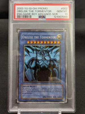 YuGiOh Obelisk the Tormentor Secret Rare PSA10 GBI 002 English - Image 1 of 4