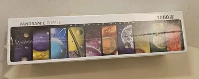 Eurographics - Solar System - 1000pcs Panoramic Jigsaw Puzzle  *NEW - SEALED* - Image 1 of 2