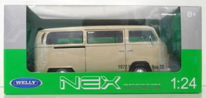 WELLY 1/24 Scale 22472W 1972 Volkswagen Bus T2 Beige - Picture 1 of 4