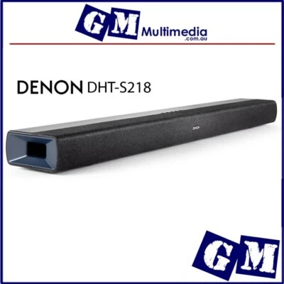 Denon DHT-S218 Sound Bar with Dolby Atmos and Bluetooth. Brand New - Image 1 of 2