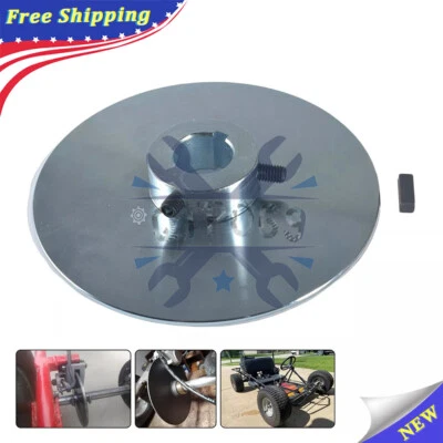 Disco de freno mecánico de 6" diámetro 1/4" llave para Go Kart mini bicicleta carro picador Foto 1 de 4