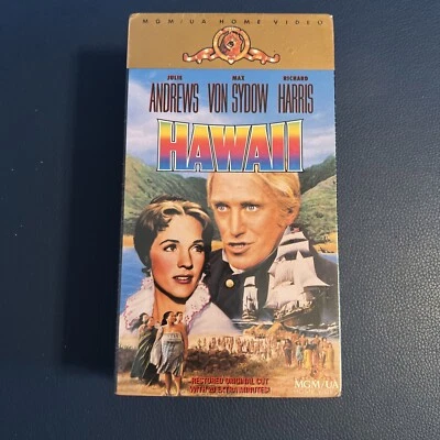 Hawaii (1966/VHS 1990) - Julie Andrews, Max Von Sydow, Richard Harris NEW SEALED - Image 1 of 2