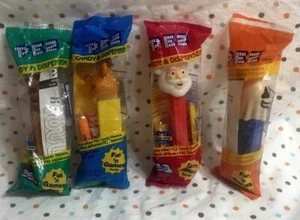 Vintage NIP Pez Dispensers Fozzy Bear Reindeer Spooky Ghost Santa Claus - 1990's - Picture 1 of 6