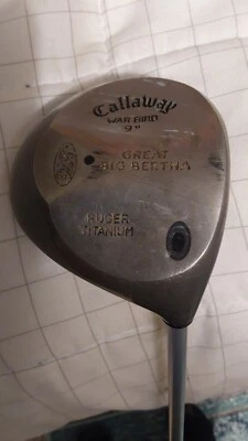 Callaway warbird Great Big Bertha Ruger titanium 9° driver 1995 - Image 1 of 4