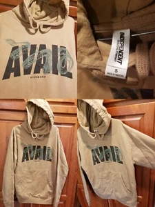 Rare AVAIL Punk Rock RVA Tim Barry Snake Graphic Band Hoodie Over The James S - Picture 1 of 8