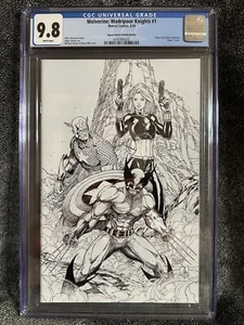 Wolverine Madripoor Knights 1 - Michael Turner BW Variant Ltd 1000 - CGC 9.8 - Bild 1 von 5