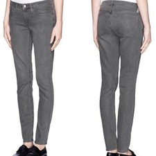 Helmut Land Women's Raw Gray Denim Jeans Skinny Jeans Style e07hw205 Size 29