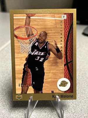 2002 UD Authentics Karl Malone #85 053/250 - Image 1 of 2