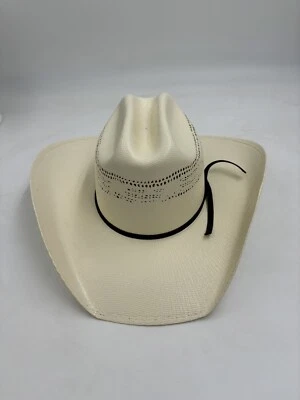 SOMBRERO VAQUERO JUSTIN 20X WESTERN HEADWARE DE MILANO HATS Talla 7 Foto 1 de 4