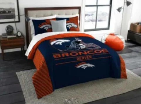 Denver Broncos The Northwest Company NFL Draft King Comforter Set Cover