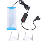 1Pc Fish Tank Light Aquarium Light LED Lamp Lighting Device White (EU Plug)