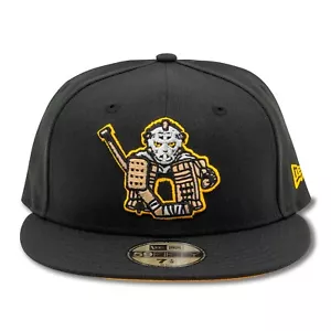 The Clink Room New Era 59Fifty Fitted Hat 7-5/8 “Puck Stops Here” DEADSTOCK Rare - Picture 1 of 3