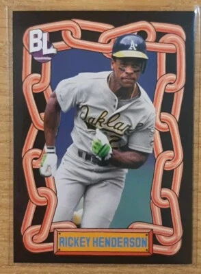 2024 TOPPS BIG LEAGUE TOPPS BIG LEAGUER RICKEY HENDERSON #22 OAKLAND ATHLETICS - Image 1 of 2