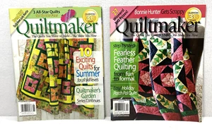 2 Quiltmaker Magazines May/June & November/December 2012 Quilt Patterns - Picture 1 of 10