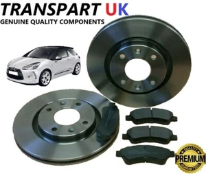 For Citroen DS3 HDI 2009-2015 Front Brake Discs and Pads Set 266mm - Picture 1 of 1