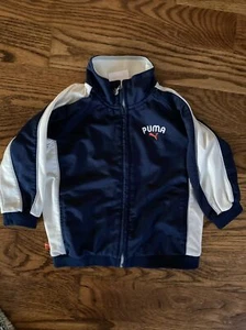 Puma Boys Size 18-24 Months Toddler Zip Up Jacket - Picture 1 of 10