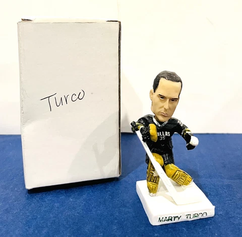 Marty Turco 2005 DALLAS STARS Mini Goalie Goaltender Bobblehead SGA Cover