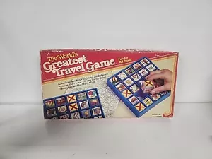 The Worlds Greatest Travel Game 100% Complete - Vintage 1980s - Picture 1 of 4