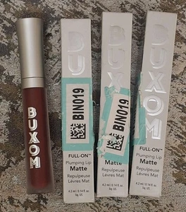 Buxom Full-On Plumping Lip Matte Party Hopping 3-Pack 4.2ml 0.14 oz 41800207101 - Picture 1 of 9