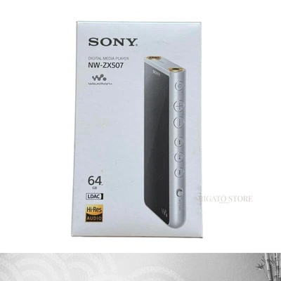 Sony NW-ZX507 Plata 64GB Android Hi-Res Walkman Wi-Fi Bluetooth Streaming USADO - Imagen 1 de 4