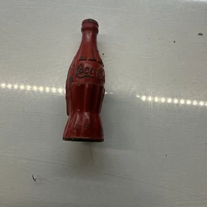 VTG 1930's Cast Iron Coca Cola Advertising Mini Bottle Pencil Sharpener Bavaria - Picture 1 of 5