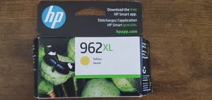 HP 962XL Żółty wkład atramentowy (3JA02AN) Oryginalny OEM Wysoka wydajność Exp 06/2026 - Zdjęcie 1 z 5