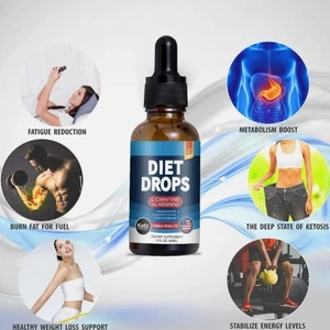 Abnehmprodukte Suppressant 60ML Keto Fatburner Pure Keto Tropfen - Bild 1 von 5