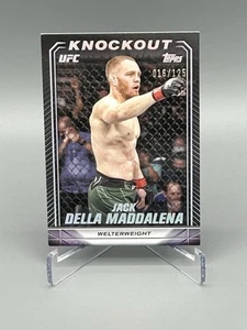 2024 Topps Knockout UFC Jack Della Maddalena #56 Holo Argento /125 - Foto 1 di 2