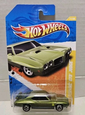 Hot Wheels 2011 New Models 1970 Pontiac GTO Judge 1/64 Diecast NIB - Image 1 of 3