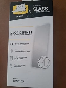 OtterBox Trusted Glass Screen Protector Apple iPhone 13 Pro Max & 14 Plus Clear - Picture 1 of 2