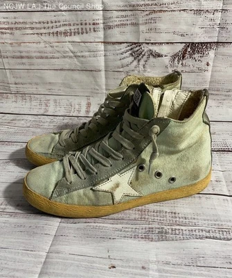 Golden Goose Francy Green Women's Sneakers Size 35 EU 5 US - Image 1 of 4