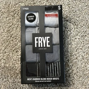 4er Pack FRYE Boxershorts Bambusmischung Premium Komfort Atmungsaktiv Größe S 28-30 - Bild 1 von 4