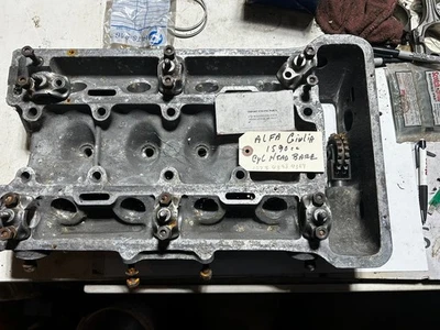 CYLINDER HEAD BARE *USED* FITS ALFA GIULIETTA 1300 1290cc 1965-1969 NO OE NUMBER - Image 1 of 4