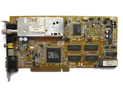 ATI mach64 (ATI-264VT2) 2Mb PCI + Tekram CaptureTV M230PK VT2 - Image 1 of 4