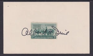 Albert Quie, Minnesota Governor, signed Minnesota stamp & transmittal letter - Picture 1 of 2