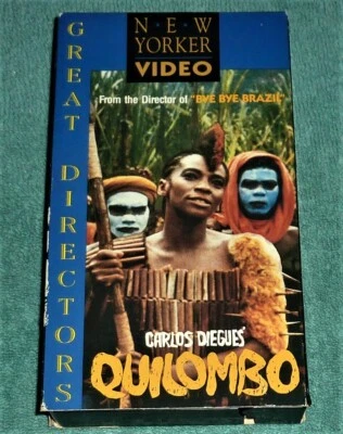 VHS TAPE / QUILOMBO by CARLOS DIEGUES (1991) NEW YORK VIDEO - GREAT DIRECTORS - Image 1 of 3