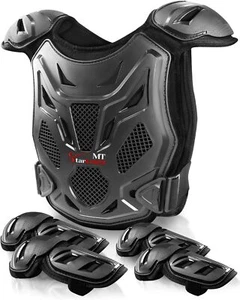 Youth Motorcycle Riding Professional Protective Gear Chest Protector Armor Suit - Picture 1 of 16